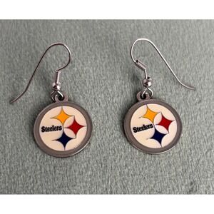 Pittsburgh Steelers NFL Football Dangle Earrings Team Logo Jewelry P103